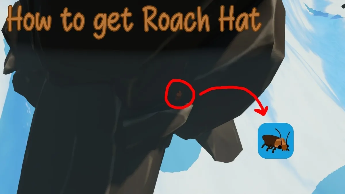 Sledding Game Roach Hat tutorial cover showing a circled object on the inside of a stone arch.